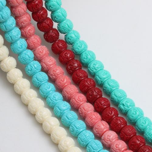 単色樹脂のビーズ, 樹脂, バケツ, 射出成形, DIY & ドラゴン模様, 無色 約 55パソコン/ストランド, 売り手 ストランド[