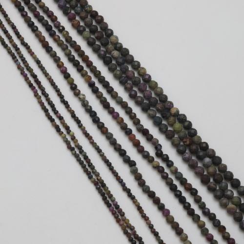 Natürliche Charoit Perlen, rund, DIY & verschiedene Größen vorhanden & facettierte, verkauft von Strang