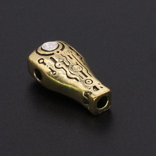 3ホール達人ビーズ, 亜鉛合金, とともに 星月菩提, ゴールドメッキ, ヴィンテージ & DIY 売り手 パソコン[