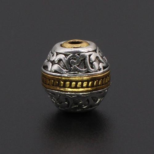 Разделитель бусин Рондель из цикового сплава, цинковый сплав, Другое покрытие, Винтаж & DIY отверстие:Приблизительно 2mm, продается PC