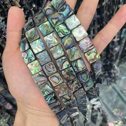 Abalone Shell Beads, Rectangle, DIY Approx 