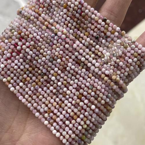 Cuentas Individuales de piedras preciosas, Esférico, Bricolaje & diferentes materiales para la opción & facetas, 2.5mm, longitud:aproximado 38 cm, Vendido por Sarta