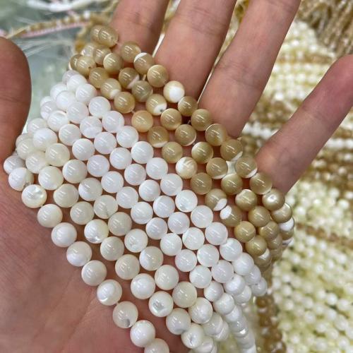 Abalorios Trochus, Carcasa de la polea, Esférico, pulido, Bricolaje & diverso tamaño para la opción, más colores para la opción, Vendido por Sarta