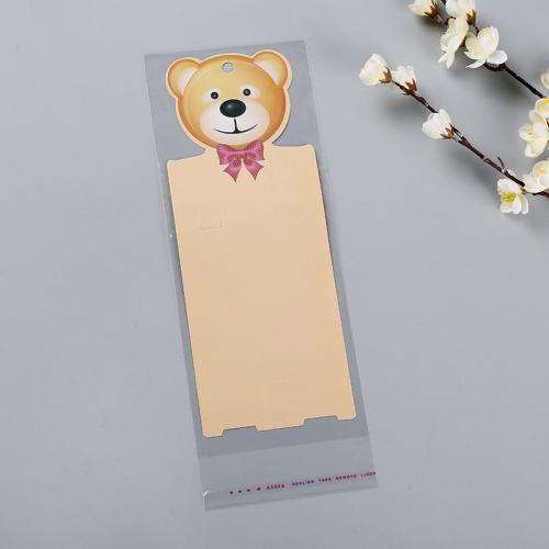 Sacs autocollants OPP, Opp-Matériel, avec Adhésif-Autocollant, rectangle, Double couche & Anti-poussière, transparent, bag size 6 microns Vendu par lot