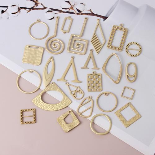 Colgante de la aleación del cinc, aleación de zinc, chapado en color dorado, Bricolaje & diferentes estilos para la opción, Vendido por UD