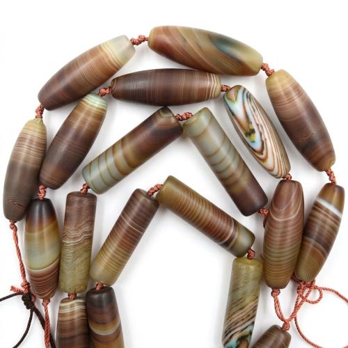 Abalorios Tibetanos Dzi de Ágata, Ágata Tibetana, Bricolaje & diverso tamaño para la opción, longitud:aproximado 38 cm, Vendido por Sarta