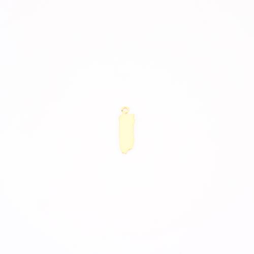 Brass Jewelry Pendants, gold color plated, DIY 