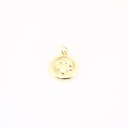 Brass Jewelry Pendants, gold color plated, DIY 