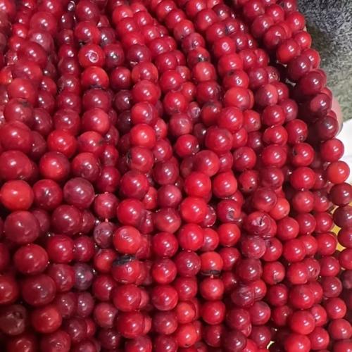Sea Bamboo Coral Beads, Dyed Bamboo Coral, DIY red cm 