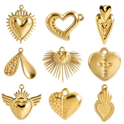 Stainless Steel Pendants, 304 Stainless Steel, Vacuum Ion Plating, DIY 