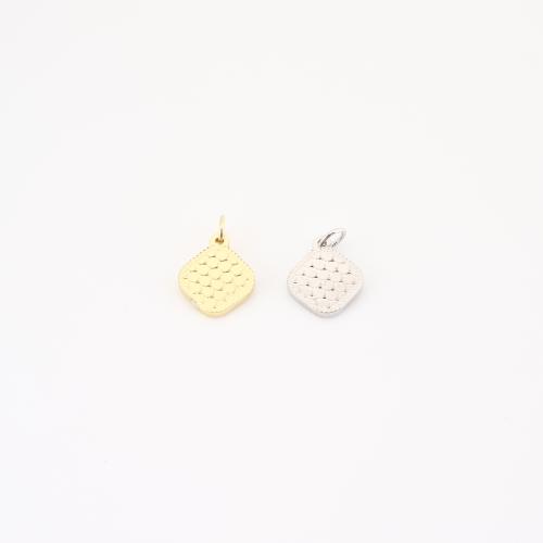 Brass Jewelry Pendants, Geometrical Pattern, plated, DIY 
