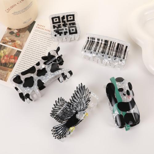 Acrylic Hair Claw Clip, handmade & for woman [