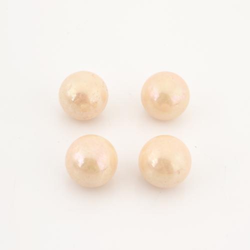 South Sea Shell Beads, Shell Pearl, Round, DIY & half-drilled Approx 1.5mm 