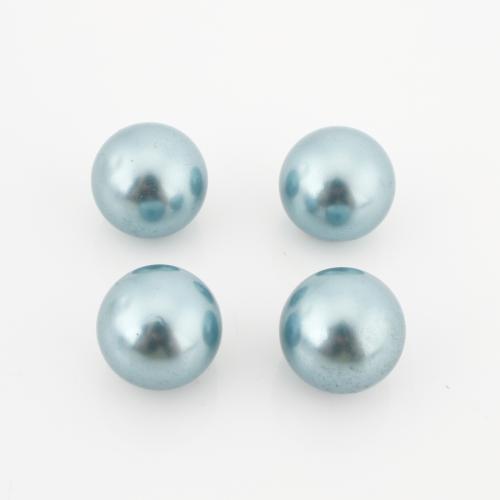 South Sea Shell Beads, Shell Pearl, Round, DIY & half-drilled Approx 1.5mm 