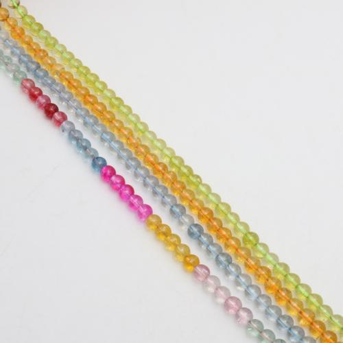 Round Crystal Beads, polished, DIY 