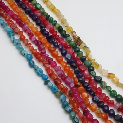 Agate Beads, irregular, polished, DIY beads size 5-13mm Approx 38 cm 