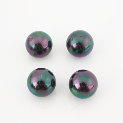 South Sea Shell Beads, Shell Pearl, Round, DIY & half-drilled Approx 1.5mm 