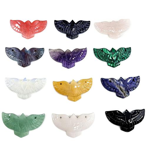 Gemstone Jewelry Pendants, eagle, polished, DIY Approx 3mm 