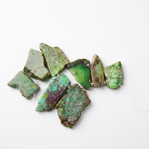 Impression Jasper Pendants, irregular, DIY gemstone size 10-40mm 