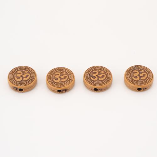 Bijoux Perles en résine, Plat rond, DIY Vendu par lot
