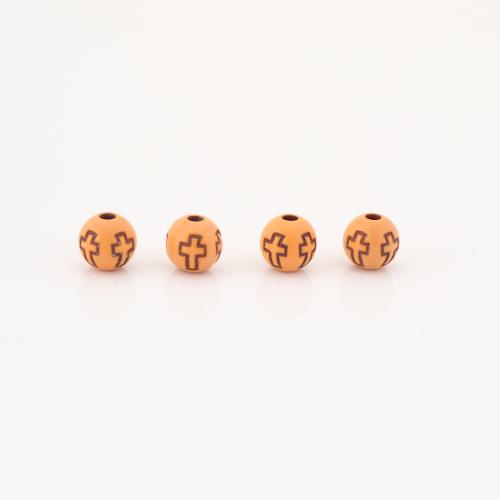 Bijoux Perles en résine, Rond, DIY Vendu par lot