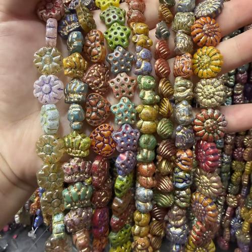 бусины Lampwork ручной работы, Лэмпворк, DIY & разные стили для выбора, продается Strand