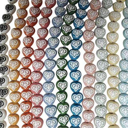 Porcelain Bead, folk style & DIY & enamel 