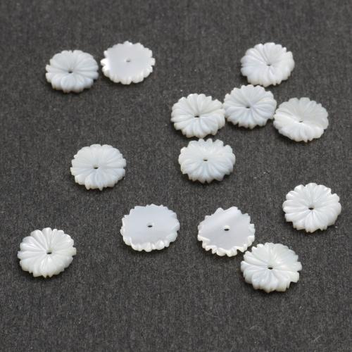 ホワイト シェル ペンダント, 白い貝, 彫刻, DIY, 10.3mm, 売り手 パソコン