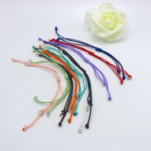 Wax Cord Bracelet Cord, with Zinc Alloy, Dolphin, plated, DIY & Unisex & adjustable 