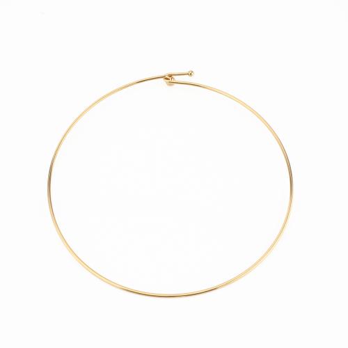 Acier inoxydable 304 Bracelet fil, Placage de couleur d'or, DIY Vendu par PC