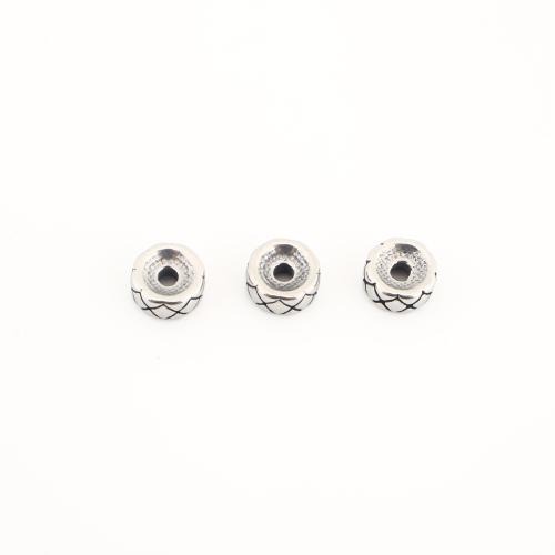 Edelstahl Perlen, 304 Edelstahl, Vintage & DIY, 4x8x8mm, verkauft von PC