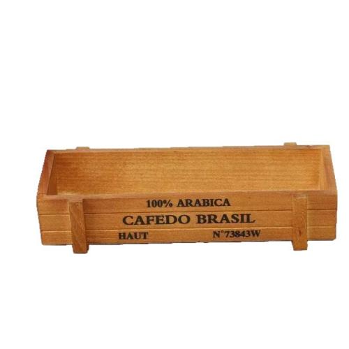 Wood Flowerpot, Rectangle 