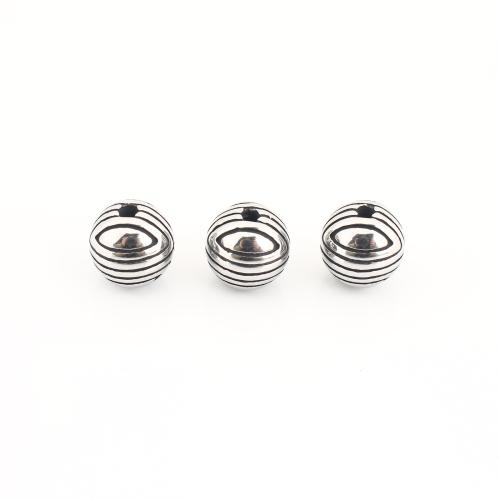 Acier inoxydable 304 perle d'entretoise, Rond, Vintage & DIY Vendu par PC