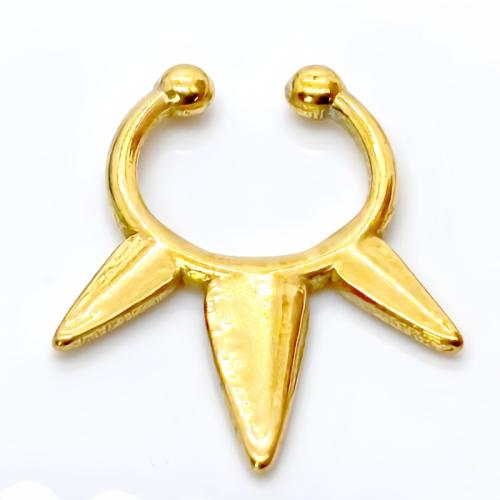 304 Stainless Steel Nose Clip, plated, Unisex 