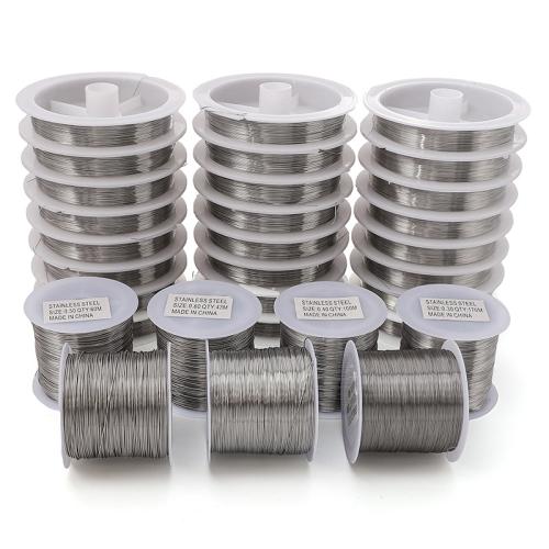Tiger Tail Wire, 304 Stainless Steel, DIY original color 