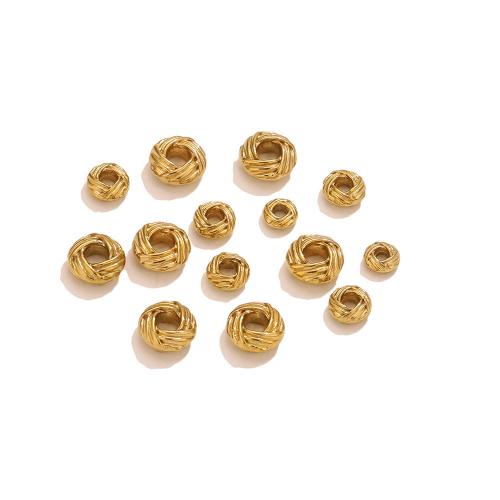 Billes en acier inoxydable, Acier inoxydable 304, Nid d'oiseau, Placage, DIY & spirale, plus de couleurs à choisir, Vendu par PC