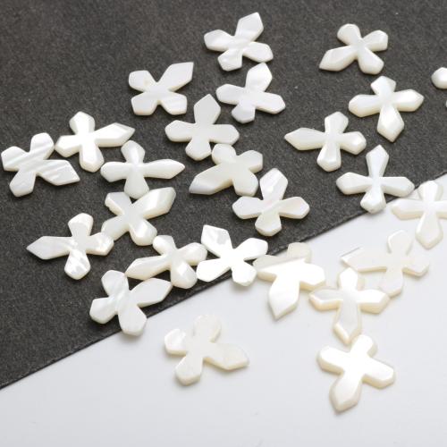 Бусины из натуральных белых ракушек, Белая ракушка, DIY, 17.7mm, продается PC[