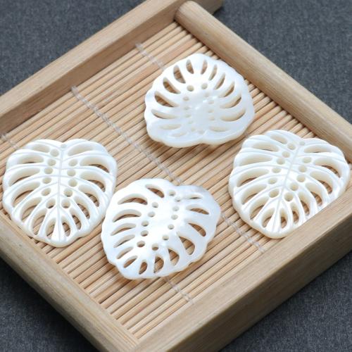 Natural Freshwater Shell Pendants, Carved, DIY 