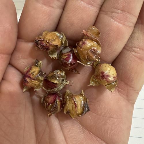 Dried Flower Pendant, epoxy gel, DIY, pendant size 15*10mm-16*12mm 