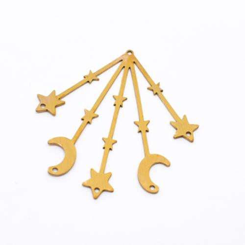 Brass Jewelry Pendants, DIY, original color 