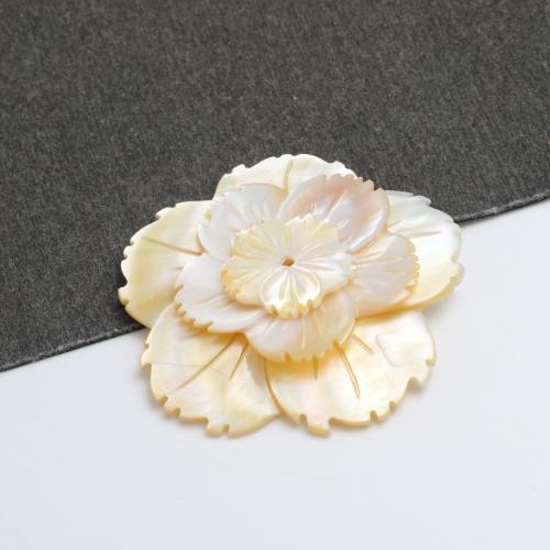Natural Freshwater Shell Pendants, Carved, DIY 