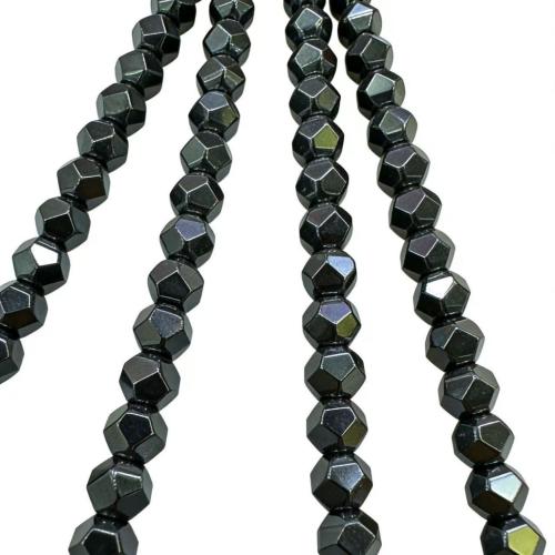 Non Magnetic Hematite Beads, Round, DIY & faceted 