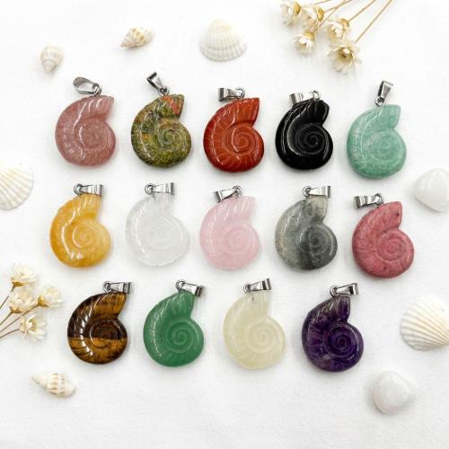 Gemstone ювелирные изделия Кулон, Полудрагоценный камень, DIY & различные материалы для выбора продается PC