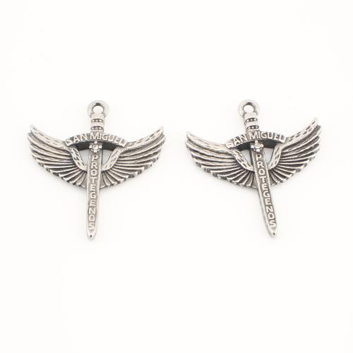 Stainless Steel Pendants, 304 Stainless Steel, Sword, vintage & DIY, original color 