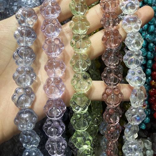 бусины Lampwork ручной работы, Лэмпворк, коготь, DIY, Много цветов для выбора, 14mm, Приблизительно 45ПК/Strand, продается Strand