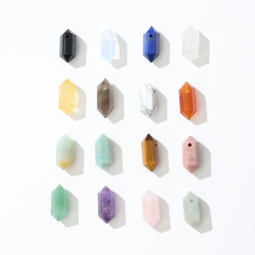 Gemstone ювелирные изделия Кулон, Полудрагоценный камень, Геометрический узор, полированный, DIY & различные материалы для выбора продается PC