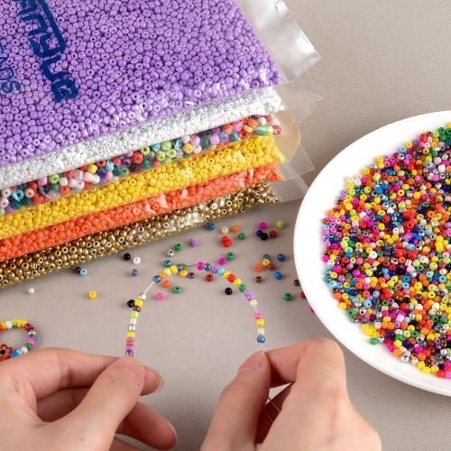 Opaque Glass Seed Beads, DIY [