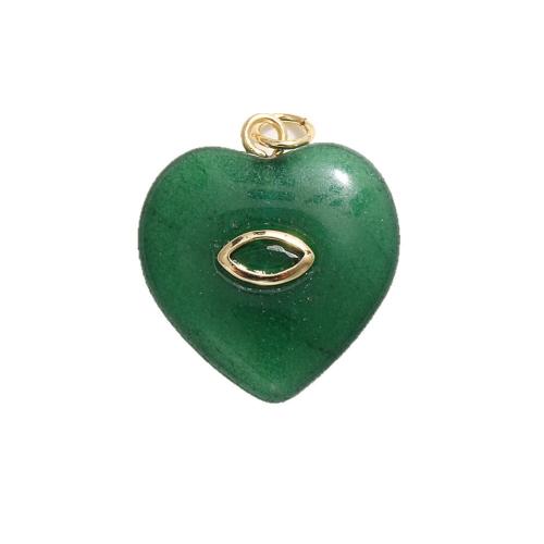 Gemstone ювелирные изделия Кулон, Полудрагоценный камень, Другое покрытие, DIY & разные стили для выбора & со стразами, 10ПК/Лот, продается Лот