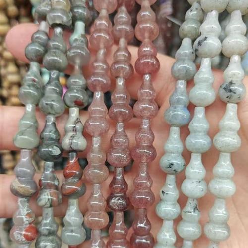 Single Gemstone Beads, Calabash, polished, DIY Approx 38 cm 