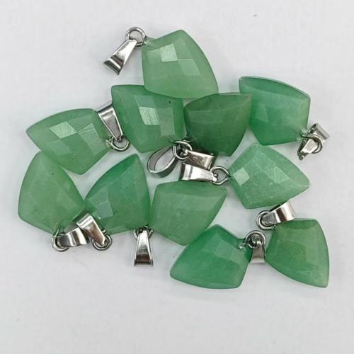 Gemstone ювелирные изделия Кулон, Полудрагоценный камень, Геометрический узор, DIY & различные материалы для выбора & граненый продается PC